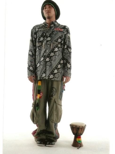 A look built from the camo set-up