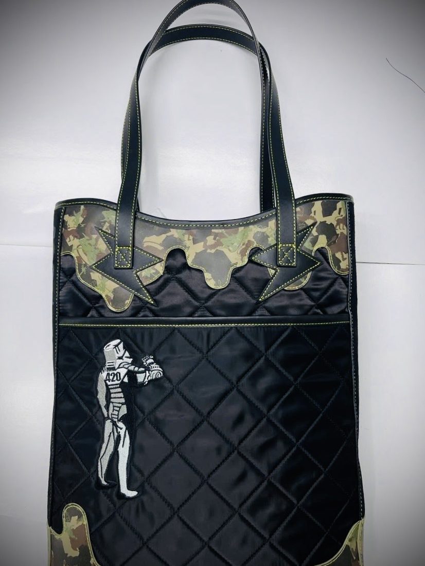 カモ キルティング トート — Bags & Accessories