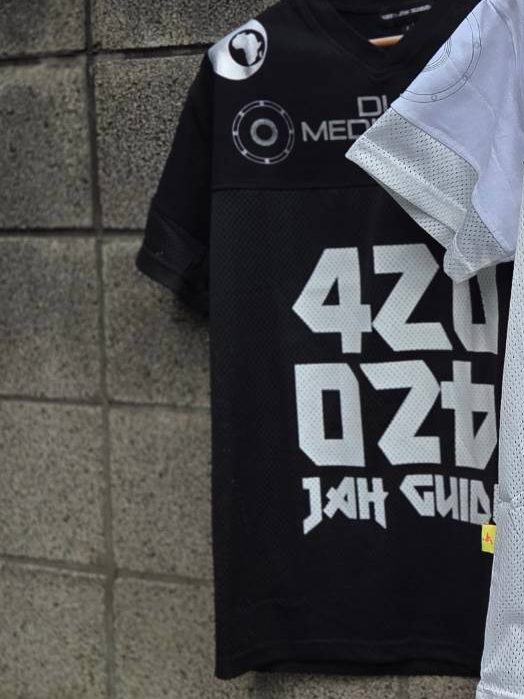 Mesh Football Tee — DUB MEDITATION DUB