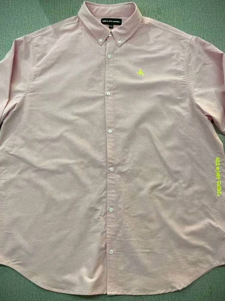 Long Sleeve Shirt (Pink) — DUB MEDITATION DUB